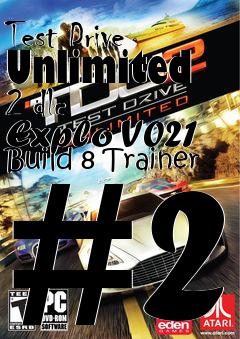 Box art for Test
Drive Unlimited 2 dlc Explo V021 Build 8 Trainer #2