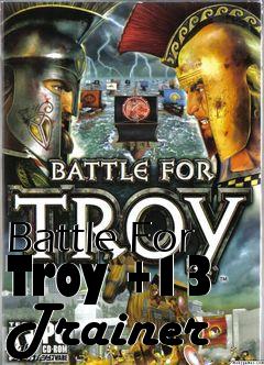 Box art for Battle
For Troy +13 Trainer
