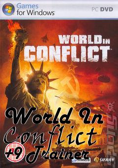 Box art for World
In Conflict +9 Trainer