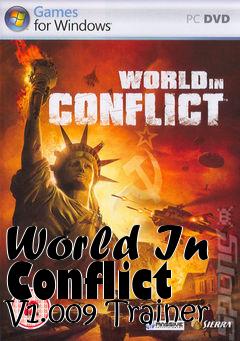 Box art for World
In Conflict V1.009 Trainer