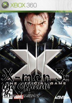 Box art for X-men
3: The Official Game Trainer