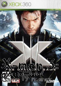 Box art for X-men
3: The Official Game +7 Trainer