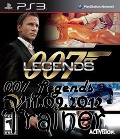 Box art for 007
Legends V11.09.2012 Trainer