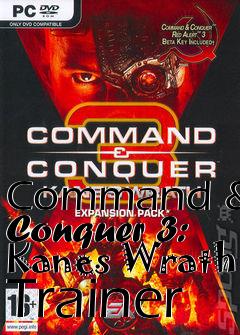 Box art for Command & Conquer 3: Kanes Wrath Trainer