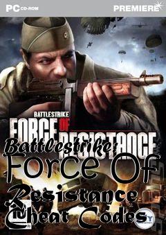 Box art for Battlestrike:
Force Of Resistance Cheat Codes