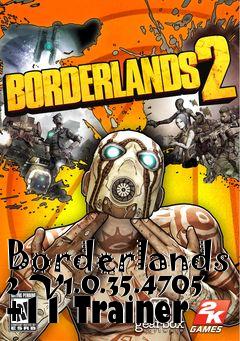 Box art for Borderlands
2 V1.0.35.4705 +11 Trainer