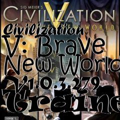 Box art for Civilization
V: Brave New World V1.0.3.279 Trainer