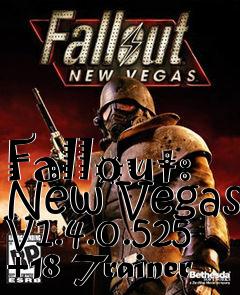 Box art for Fallout:
New Vegas V1.4.0.525 +18 Trainer