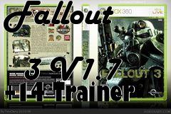 Box art for Fallout
            3 V1.7 +14 Trainer