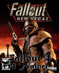 Box art for Fallout
4 +14 Trainer