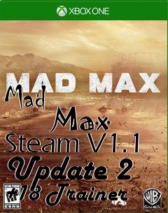 Box art for Mad
            Max Steam V1.1 Update 2 +18 Trainer