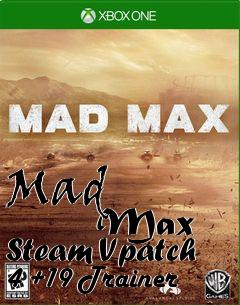 Box art for Mad
            Max Steam Vpatch 4 +19 Trainer