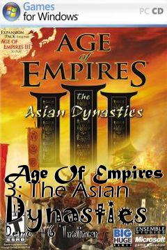 Box art for Age
Of Empires 3: The Asian Dynasties Demo +6 Trainer