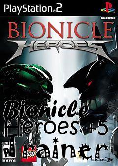 Box art for Bionicle
Heroes +5 Trainer