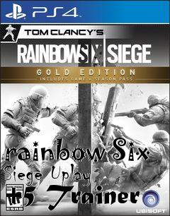 Box art for rainbow
Six Siege Uplay +5 Trainer