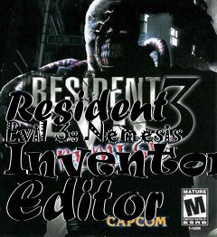 Box art for Resident
Evil 3: Nemesis Inventory Editor
