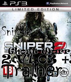 Box art for Sniper:
            Ghost Warrior 2 V1.03 +5 Trainer