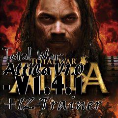 Box art for Total
War: Attila V1.0 - V1.4.1 +12 Trainer