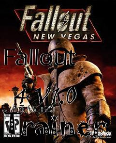 Box art for Fallout
            4 V1.0 - V1.3.45 +20 Trainer