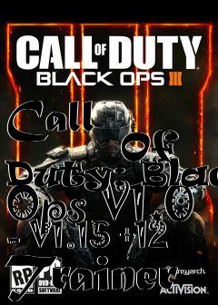Box art for Call
            Of Duty: Black Ops V1,0 - V1.15 +12 Trainer