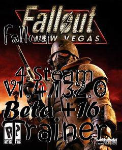 Box art for Fallout
            4 Steam V1.4.132.0 Beta +16 Trainer
