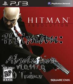 Box art for Hitman:
            Absolution Steam V1.0.447.0 +10 Trainer