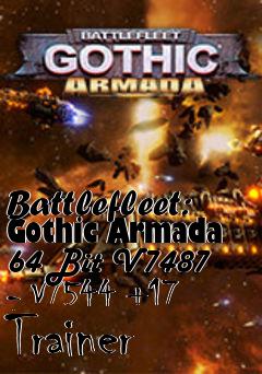 Box art for Battlefleet:
Gothic Armada 64 Bit V7487 - V7544 +17 Trainer