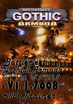 Box art for Battlefleet:
Gothic Armada 64 Bit V7487 - V1.1.7608 +18 Trainer