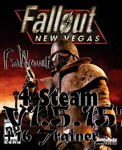 Box art for Fallout
            4 Steam V1.5.157 +16 Trainer