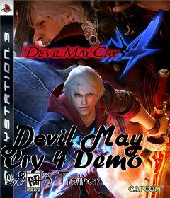 Box art for Devil
May Cry 4 Demo Dx9 +3 Trainer