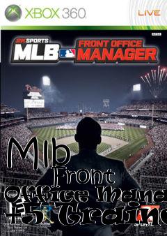 Box art for Mlb
            Front Office Manager +5 Trainer