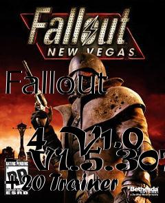 Box art for Fallout
            4 V1.0 - V1.5.307 +20 Trainer