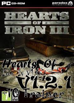 Box art for Hearts
 Of Iron Iv V1.0 - V1.2.1 +10 Trainer
