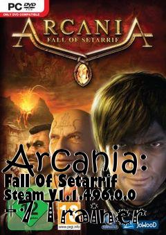 Box art for Arcania:
Fall Of Setarrif Steam V1.1.496.0.0 +7 Trainer