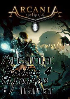 Box art for Arcania:
Gothic 4 V1.1.0.1433 +7 Trainer