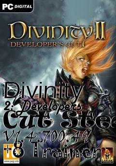 Box art for Divinity
2: Developers Cut Steam V1.4.700.49 +8 Trainer