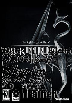 Box art for The
						Elder Scrolls V: Skyrim - Special Edition V1.0 - V1.2.36 +10 Trainer