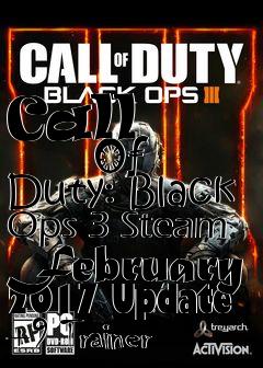 Box art for Call
            Of Duty: Black Ops 3 Steam February 2017 Update +9 Trainer