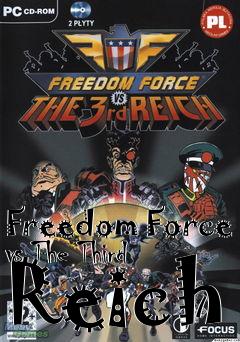 Box art for Freedom Force vs The Third Reich