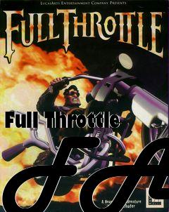 Box art for Full Throttle FAQ