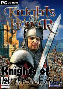 Box art for Knights of Honor FAQ