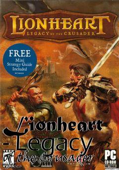 Box art for Lionheart - Legacy of the Crusader