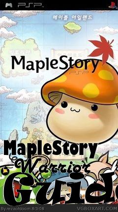 Box art for MapleStory - Warrior Guide