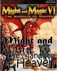 Box art for Might and Magic VI - The Mandate of Heaven