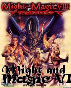 Box art for Might and Magic VIII