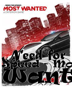 Box art for Need for Speed - Most Wanted