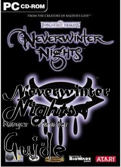 Box art for Neverwinter Nights - Ranger Character Guide