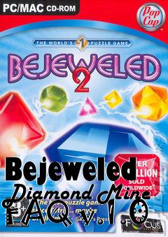 Box art for Bejeweled Diamond Mine FAQ v.1.0