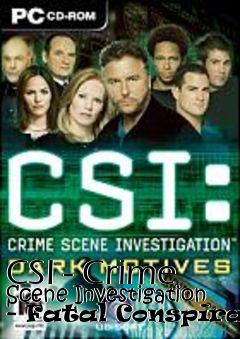 Box art for CSI - Crime Scene Investigation - Fatal Conspiracy