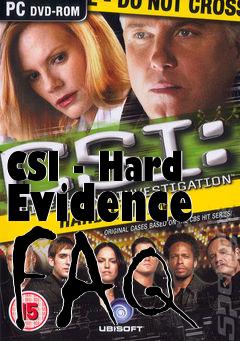 Box art for CSI - Hard Evidence FAQ
